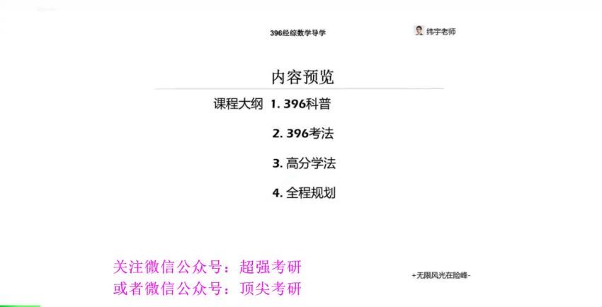 2024考研396经济类联考：【刘玮宇】全程班 百度网盘(34.20G)