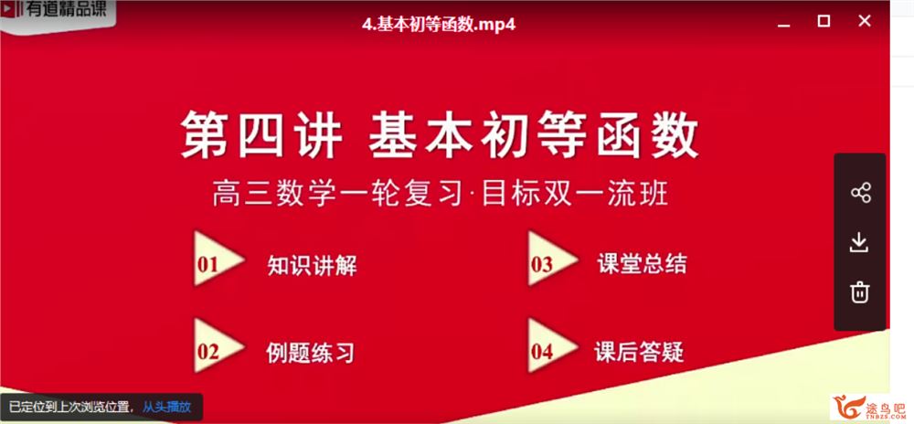 yd精品课2021高考数学 王伟数学一轮复习清北班课程视频百度云下载 