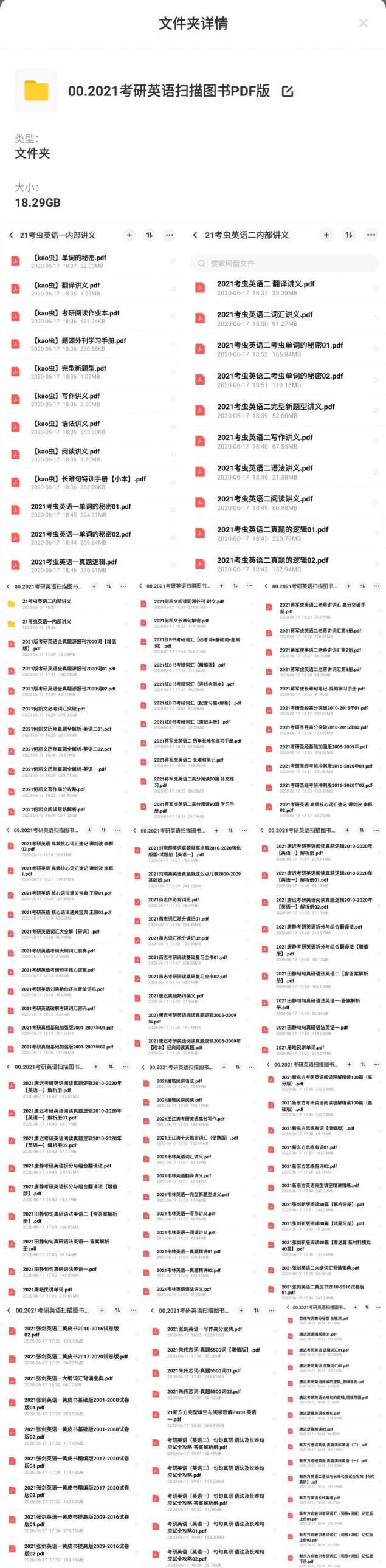 2021考研英语扫描图书PDF版整理_考研英语