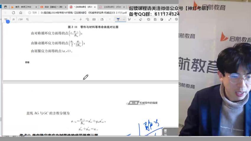 2024考研机械设计：【启航】全程班 百度网盘(45.47G)