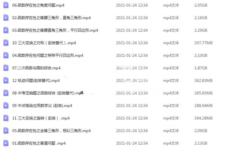 ZYB 王杭州 2020春 中考数学尖端班（12讲）