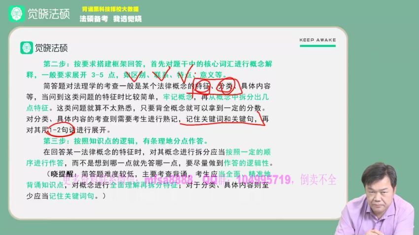 2024考研法硕：觉晓法硕押题班 百度网盘(30.08G)