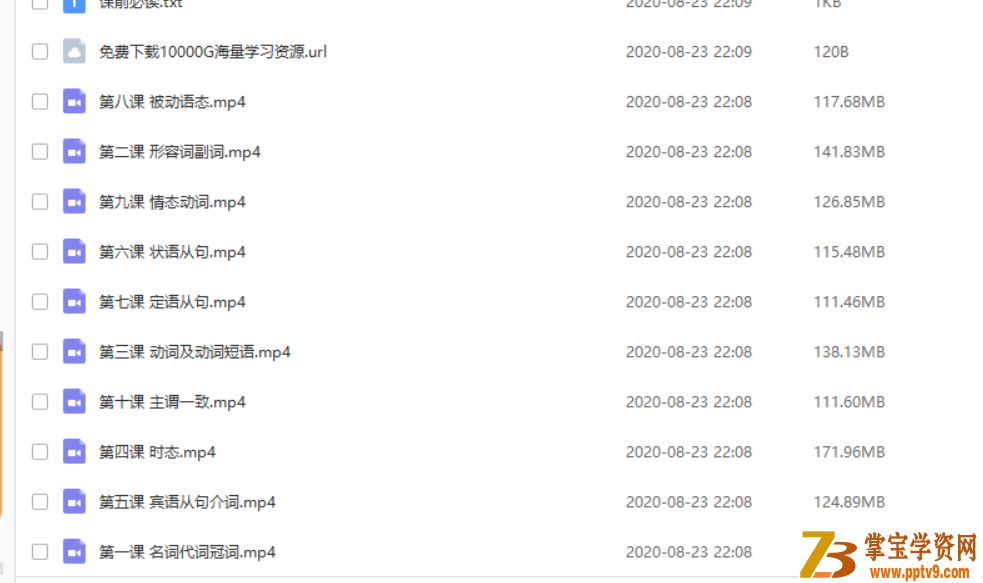 某辅导 闵佳琳 初中英语10次课语法易错难点题荟萃课程视频百度网盘下载