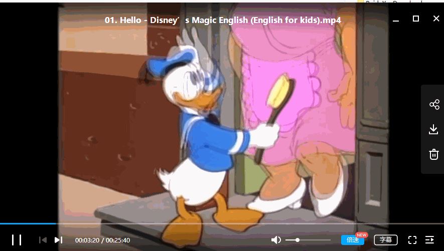 迪士尼神奇英语 Disney's Magic English 国外55集高清版+国内33集版全幼儿课程百度云下载 