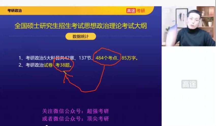 2024考研政治：【高途】政治（火星姐姐） 百度网盘(97.89G)