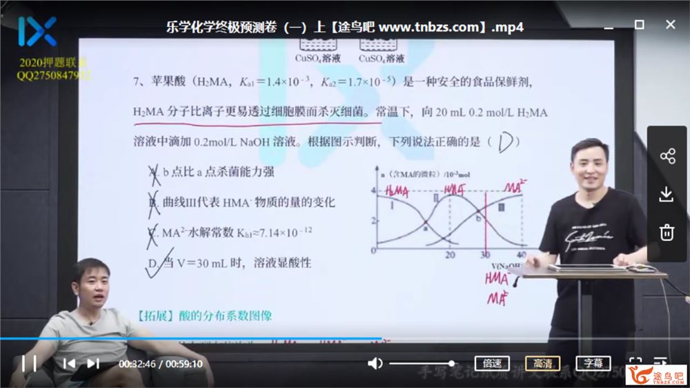 乐学高考2020高考化学化学三轮复习押题课资源课程百度网盘下载 