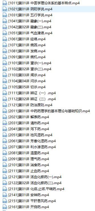 2019初级中药师考试之相关专业知识培训讲课讲座视频教材课程(含练习题和讲义资料)