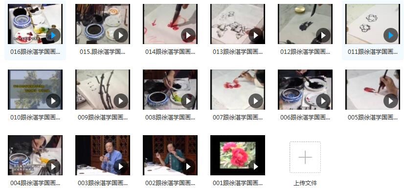 徐湛国画教程_跟徐湛学国画视频_徐湛写意花鸟国画视频教程