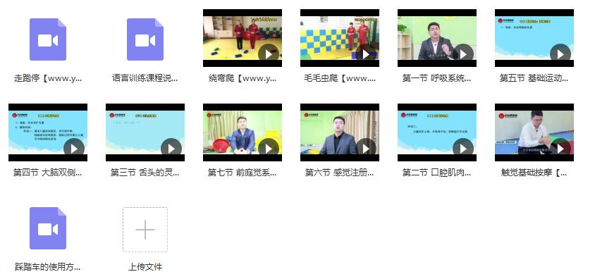 宝宝儿童语言表达能力训练方法教学视频课程(13节课)