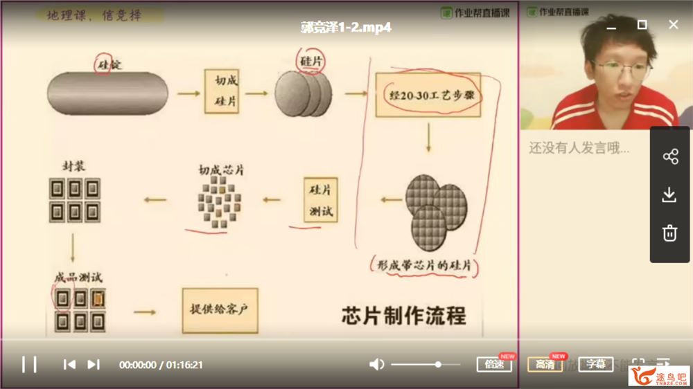 作业帮2020高考 郭竞泽地理三轮复习冲刺押题课视频课程百度网盘下载 