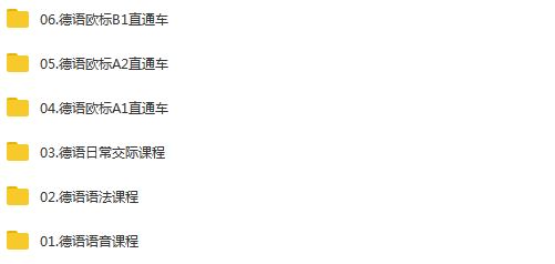 新东方德语零基础直达中高班