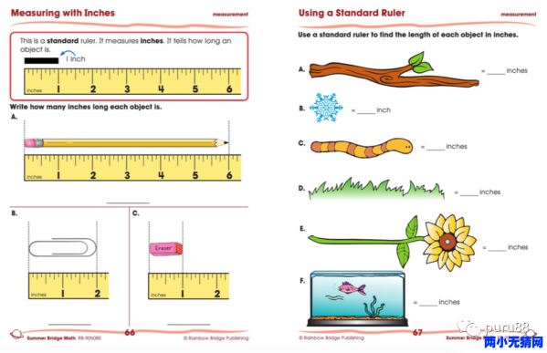 【独家首发】Summer Bridge Math K-1 美国幼儿园至小学一年级英文原版数学练习册资源百度云下载 