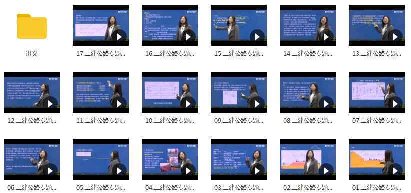 2020二级建造师《公路实务》公路工程管理与实务全套视频课程