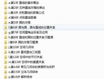 高中数学必修二课本知识精讲全套网课视频（52集）