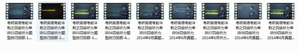 大学英语考前冲刺之四级听力串讲_四级听力题型技巧回顾