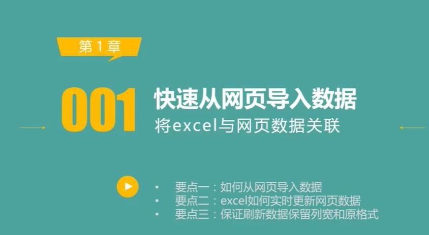 陈世杰 零基础Excel实战速成 76讲带习题和模板