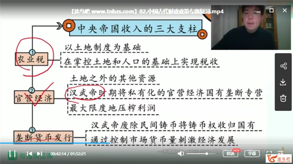 有道精品课【历史张志浩】2020高考历史 张志浩历史二轮复联报班课程视频资源百度云下载 