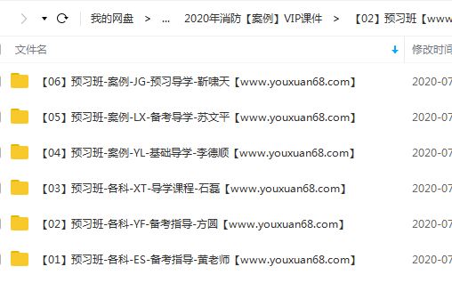 2020年消防工程师《案例分析》同步教材精讲班VIP视频教程