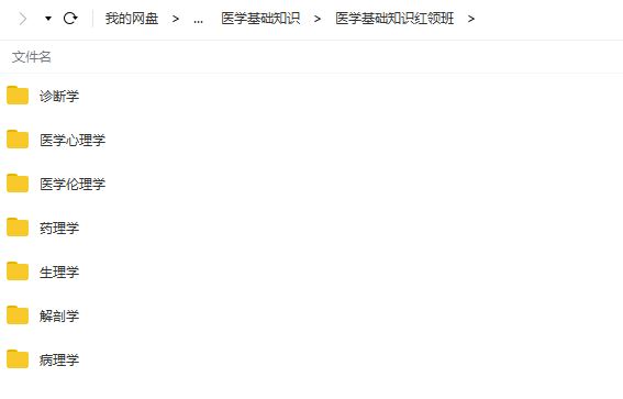 医疗行业事业单位考试医学基础知识合集