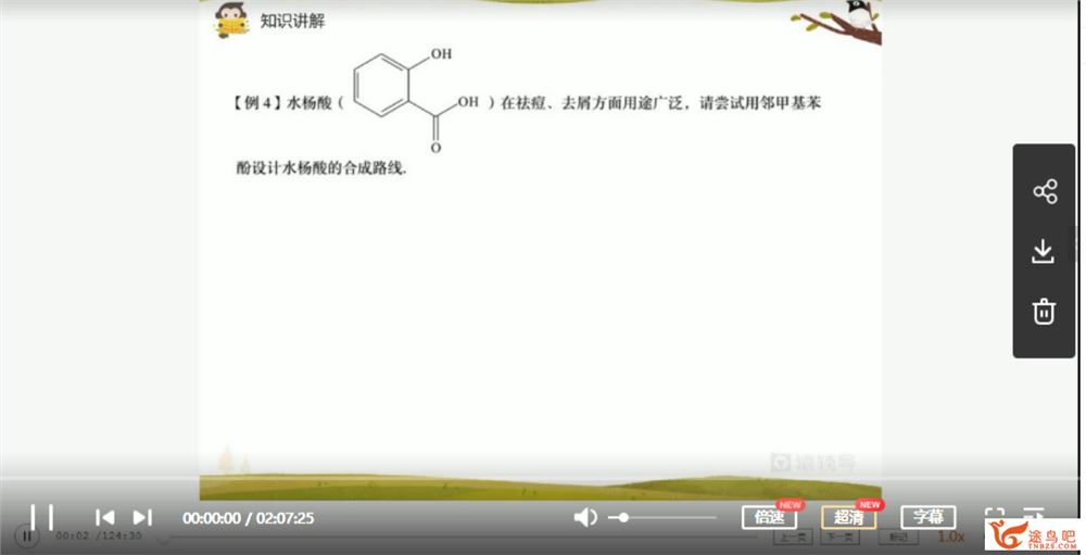 某辅导 李霄君 2020 高二化学春季系统班（15讲带讲义）资源合集百度云下载 