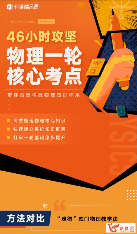 有道精品课【物理李楠】2020高考李楠物理（目标双一流班+目标清北班）全集精品视频百度云下载 