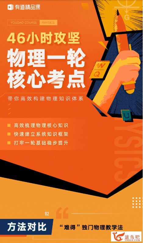 有道精品课【物理李楠】2020高考李楠物理（目标双一流班+目标清北班）全集精品视频百度云下载 