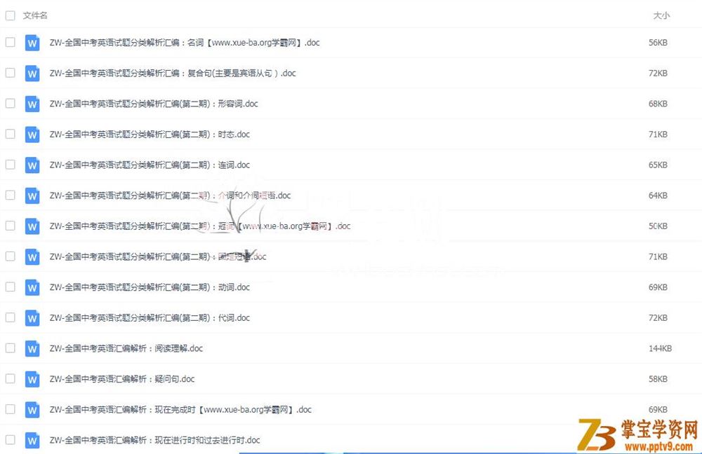 备战2020中考 全国各地中考英语真题分类汇编解析Word文档百度网盘下载