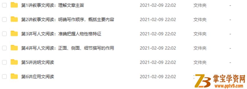 某而思网校 王雨洁 2014春季五年级语文阅读课外拓展班课程资源百度云下载