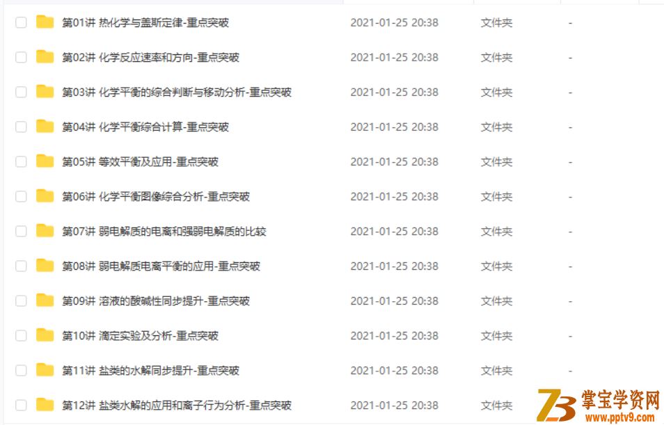 某而思 李炜 2020秋 高二化学秋季直播班16讲完结带讲课程视频百度云下载